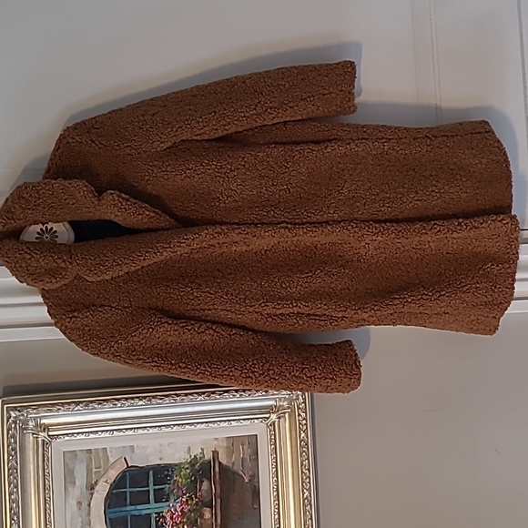 Jcrew Teddy Coat - Picture 1 of 4